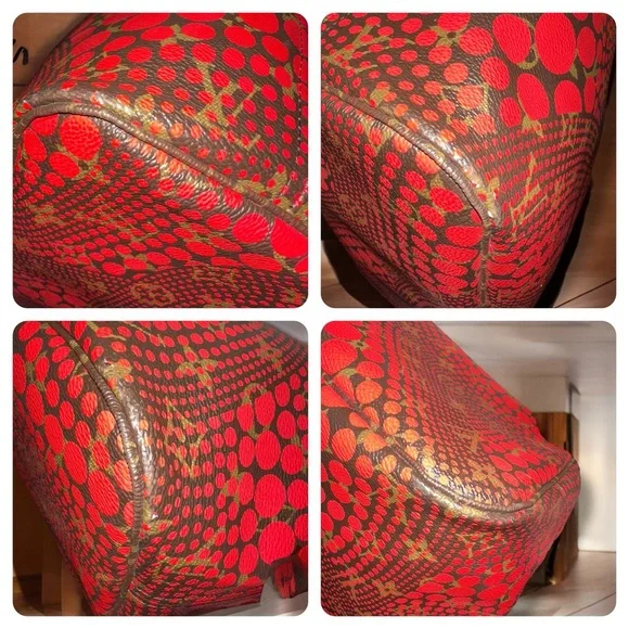 Louis Vuitton Neverfull Tote COA Limited Edition Kusama Waves Monogram Canvas MM - Picture 6 of 15